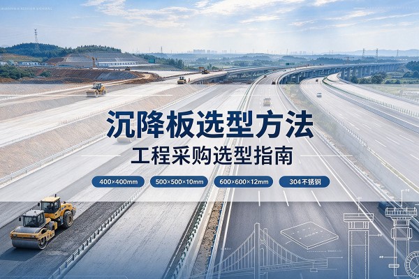 鹿城沉降板选择方法