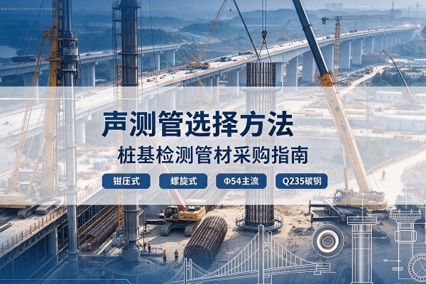 鹿城声测管选型标准
