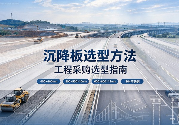鹿城沉降板选择方法